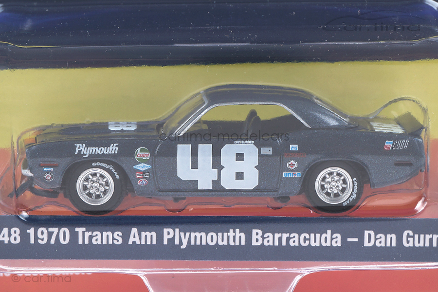 Plymouth Trans Am Barracuda 1970 Dan Gurney ACME 1:64 GL-51263