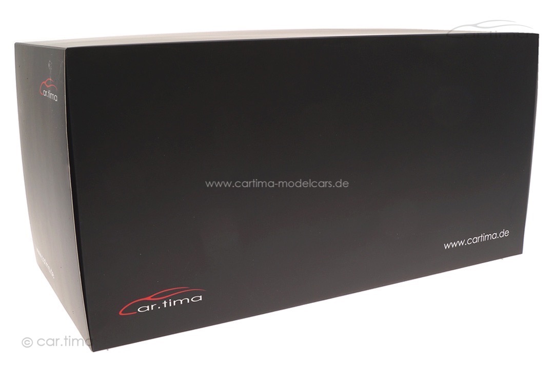 Vitrine/Showcase Leder Optik schwarz 32,2cm x 16,1cm x 15,9cm (L/B/H) car.tima EXCLUSIVE 1:18 Vitrine/Showcase Leder Optik schwarz 32,2cm x 16,1cm x 15,9cm (L/B/H) car.tima EXCLUSIVE 1:18