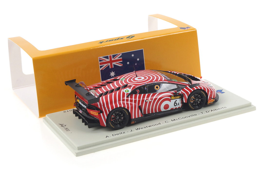 Lamborghini Huracán GT3 12h Bathurst 2019 Deitz/McConville/Westwood Spark 1:43 AS056