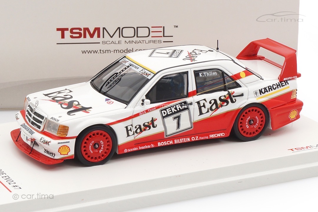 Mercedes-Benz 190E EVO2 DTM 1991 Kurt Thiim TSM 1:43 TSM124347
