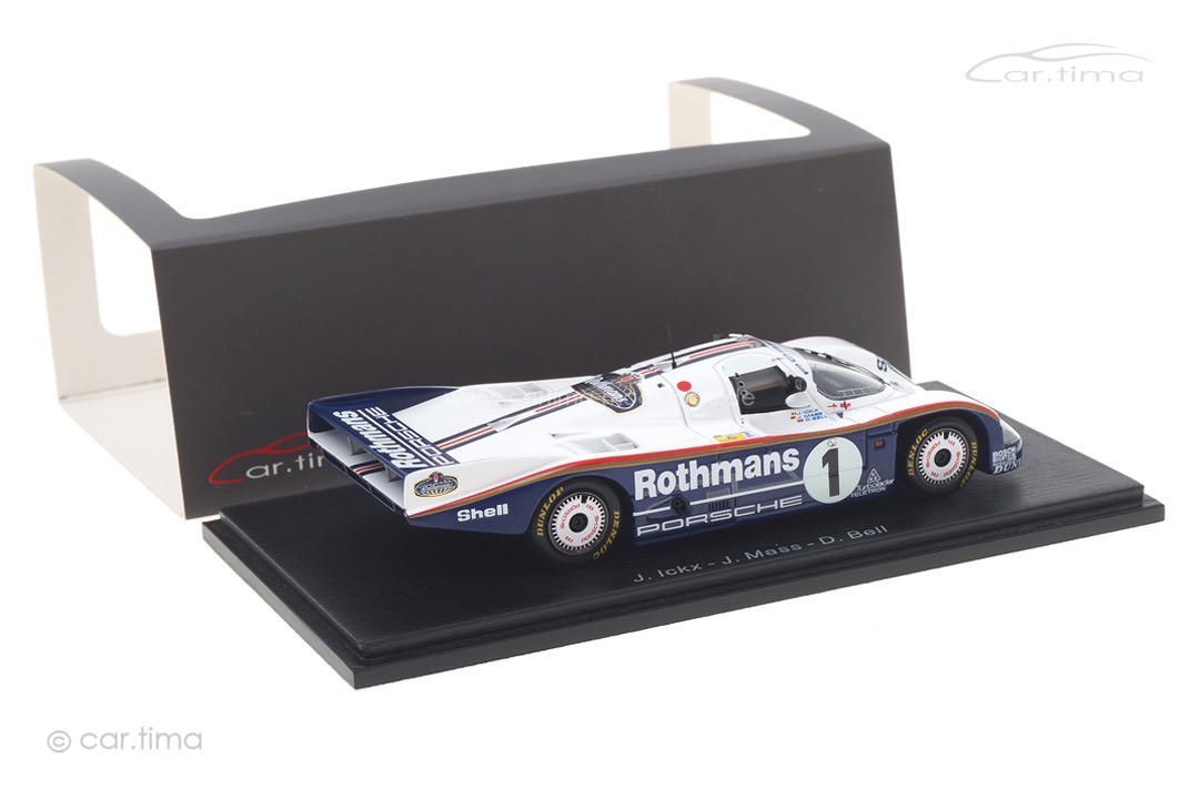 Porsche 962 C 24h Le Mans 1985 Originalsignatur Norbert Singer Spark 1:43 CAC04321025 Porsche 962 C 24h Le Mans 1985 Originalsignatur Norbert Singer Spark 1:43 CAC04321025