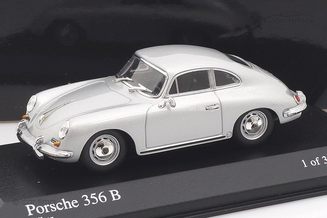 Porsche 356 B Coupe Silber Minichamps 1:43 400064300