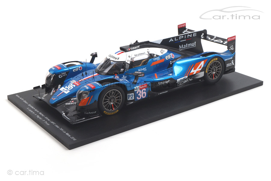 Alpine A470-Gibson Winner LMP2 24h Le Mans 2018 Lapierre/Thiriet Spark 1:18 18S391