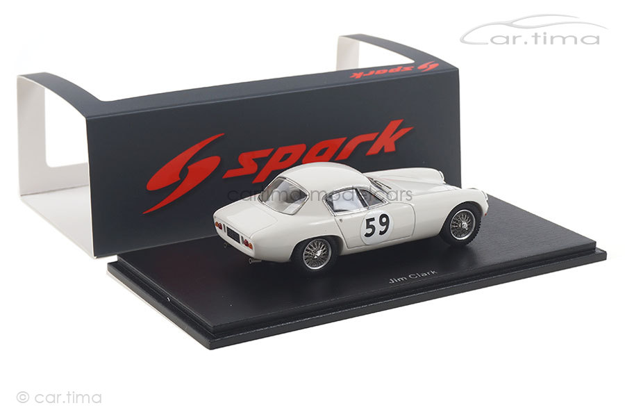 Lotus Elite Brands Hatch 1958 Jim Clark Spark 1:43 S8215 Lotus Elite Brands Hatch 1958 Jim Clark Spark 1:43 S8215