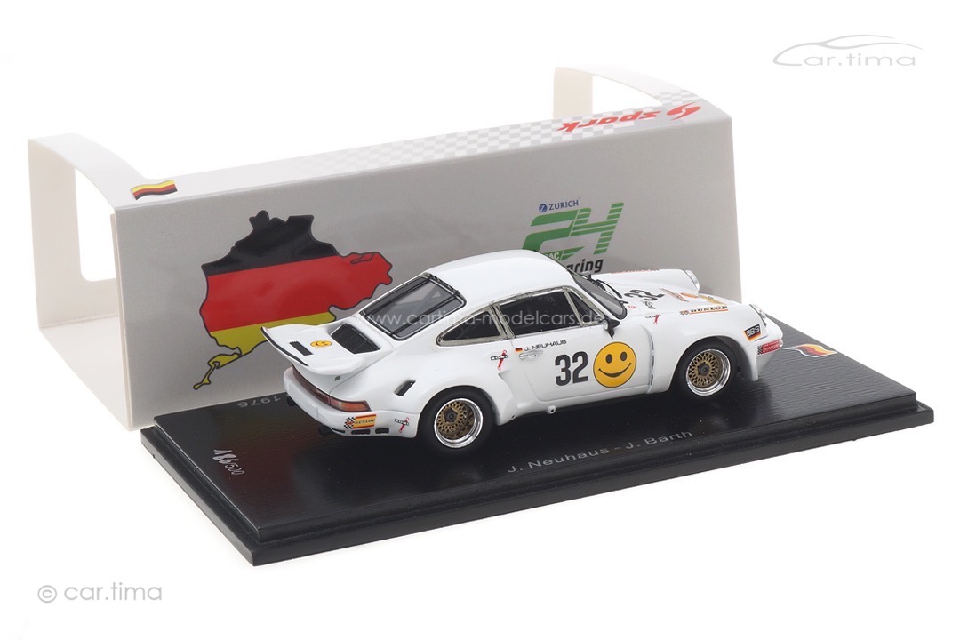 Porsche 911 Carrera RSR 3.0 1000 km Nürburgring 1976 Barth/Neuhaus Spark 1:43 SG513 Porsche 911 Carrera RSR 3.0 1000 km Nürburgring 1976 Barth/Neuhaus Spark 1:43 SG513