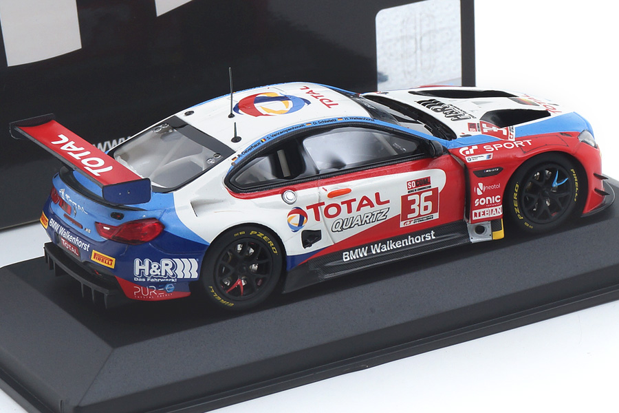 BMW M6 GT3 24h Spa 2017 Walkenhorst/Schwietz Minichamps 1:43 437172636 BMW M6 GT3 24h Spa 2017 Walkenhorst/Schwietz Minichamps 1:43 437172636