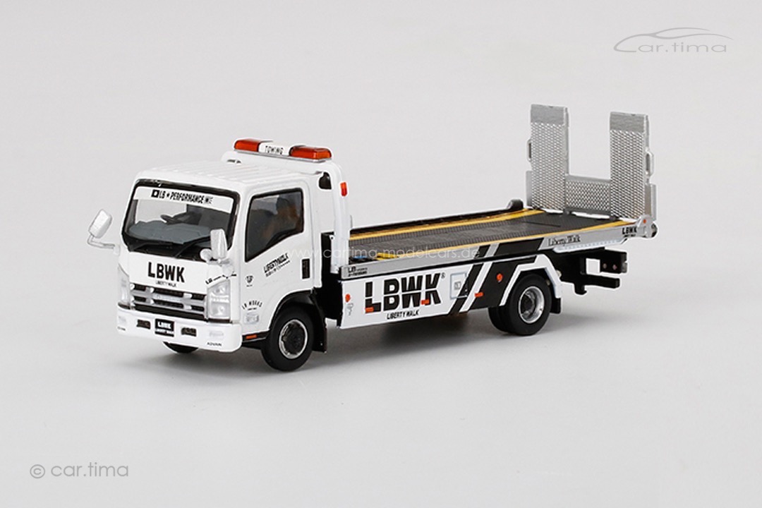 Nissan N-Series Vehicle Transporter LB Works weiß MINI GT 1:64 MGT00356-R