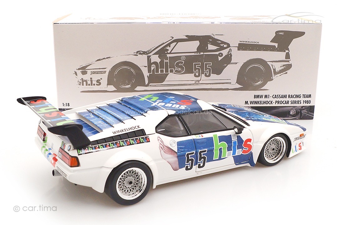 BMW M1 Procar Series 1979 Manfred Winkelhock Minichamps 1:18 180802955