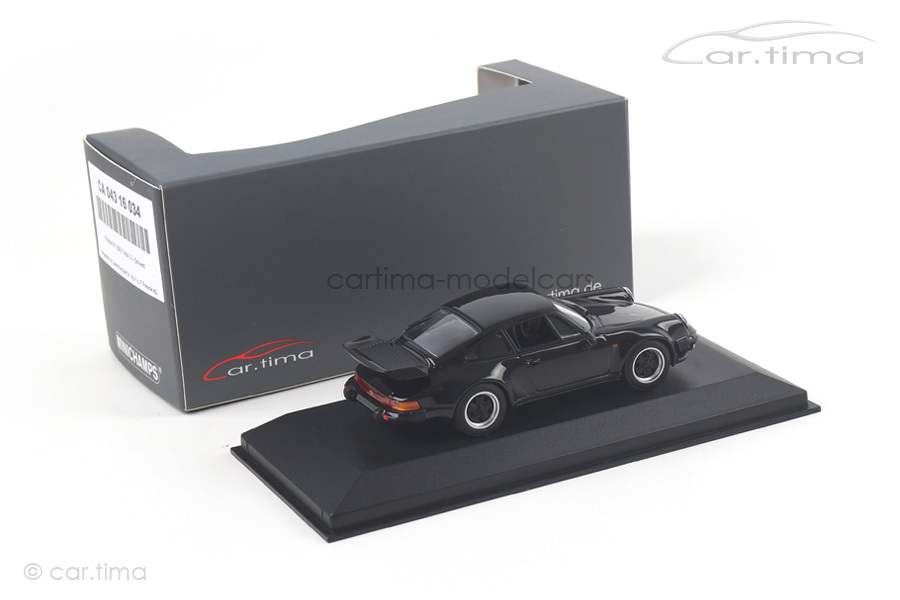 Porsche 911 (930) Turbo 3.3 Schwarz Minichamps 1:43 CA04316034