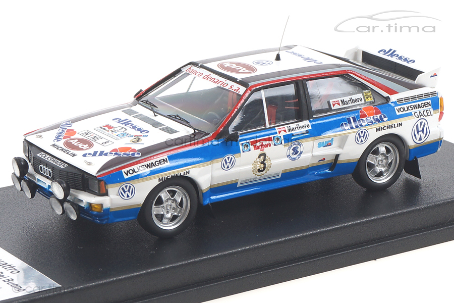 Audi Quattro Rallye of Argentina 1984 Recalde/Del Buono Trofeu 1:43 RRAR01 Audi Quattro Rallye of Argentina 1984 Recalde/Del Buono Trofeu 1:43 RRAR01
