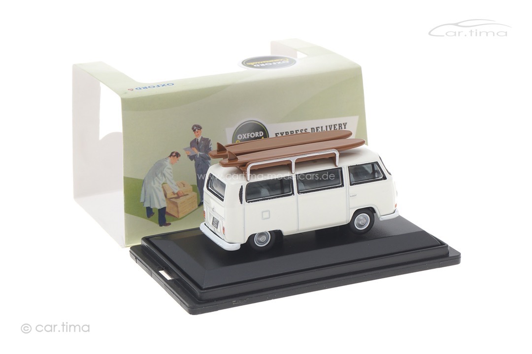 Volkswagen Bus T2a Surfboards Pastellweiß Oxford 1:76 76VW011