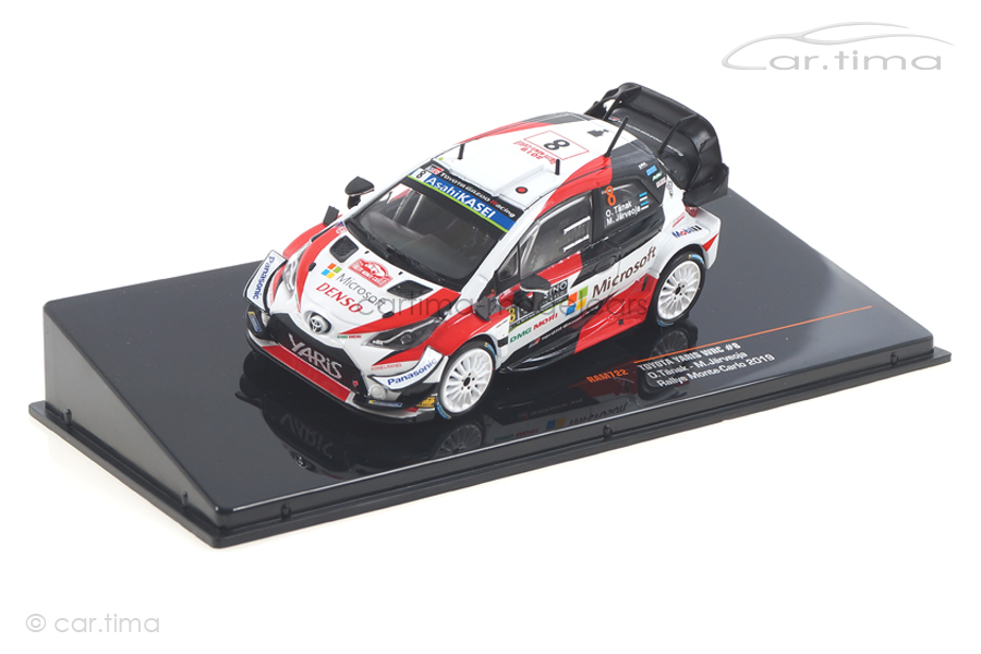 Toyota Yaris WRC Rallye Monte Carlo 2019 Tänak/Järveoja IXO 1:43 RAM722 Toyota Yaris WRC Rallye Monte Carlo 2019 Tänak/Järveoja IXO 1:43 RAM722