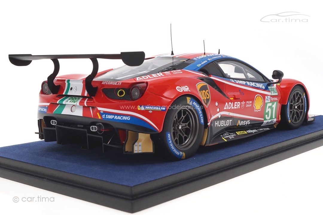 Ferrari 488 GTE Evo 24h Le Mans 2020 Calado/Pier Guidi/Serra LookSmart 1:18 LS18LM023 Ferrari 488 GTE Evo 24h Le Mans 2020 Calado/Pier Guidi/Serra LookSmart 1:18 LS18LM023