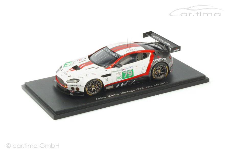 Aston Martin Vantage 24h Le Mans 2011 Hancock/Dolan/Buncombe Spark 1:43 S2544