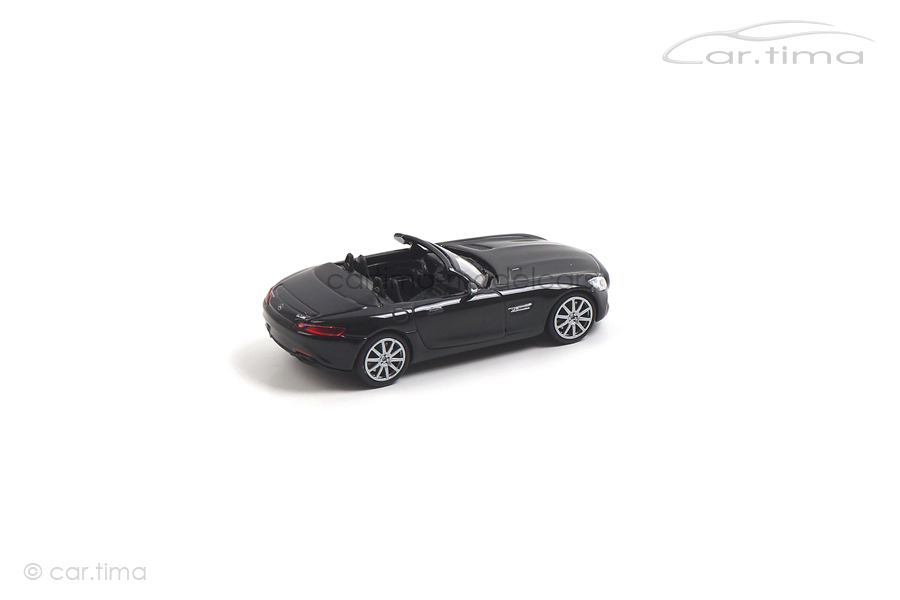 Mercedes-AMG GTS Cabriolet schwarz Minichamps 1:87 870037131