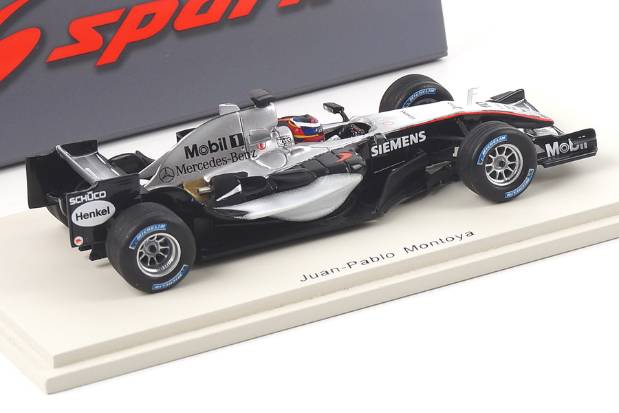McLaren MP4-20 Winner British GP 2005 Juan-Pablo Montoya Spark 1:43 S4304