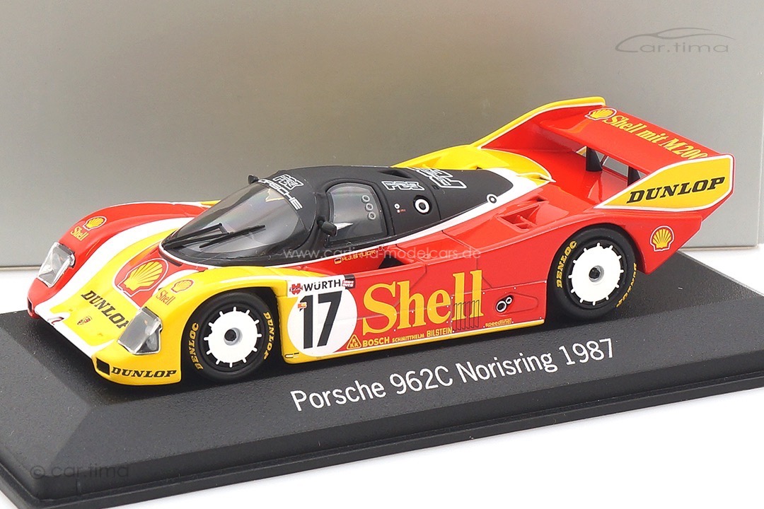 Porsche 962 C Norisring 1987 Hans-Joachim Stuck Minichamps 1:43 WAP0201040C