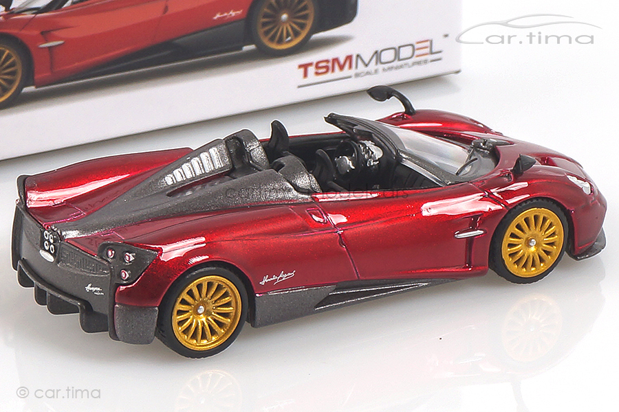 Pagani Huayra Roadster (LHD) Rosso Monza MINI GT 1:64 MGT00050-L