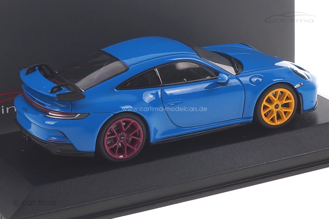 Porsche 911 (992) GT3 Sharkblue / Ostern 2021 Minichamps car.tima CUSTOMIZED 1:43