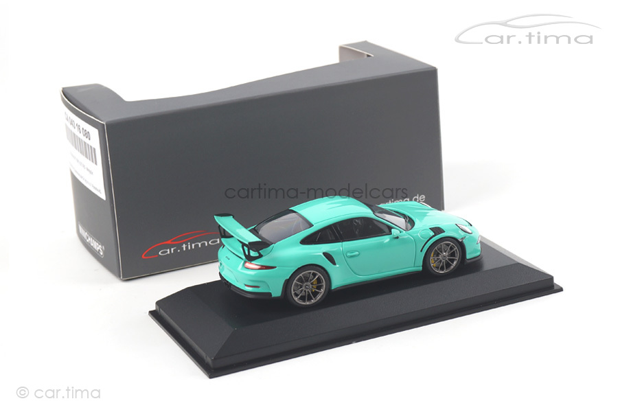 Porsche 911 (991) GT3 RS Mintgrün Minichamps 1:43 CA04316080 Porsche 911 (991) GT3 RS Mintgrün Minichamps 1:43 CA04316080