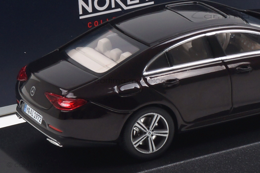 Mercedes-Benz CLS 2018 Rubinrot met. Norev 1:43 351305 Mercedes-Benz CLS 2018 Rubinrot met. Norev 1:43 351305
