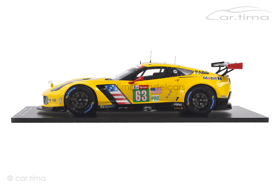 Chevrolet Corvette C7.R 24h Le Mans 2019 Garcia/Magnussen/Rockenfeller Spark 1:18 18S433