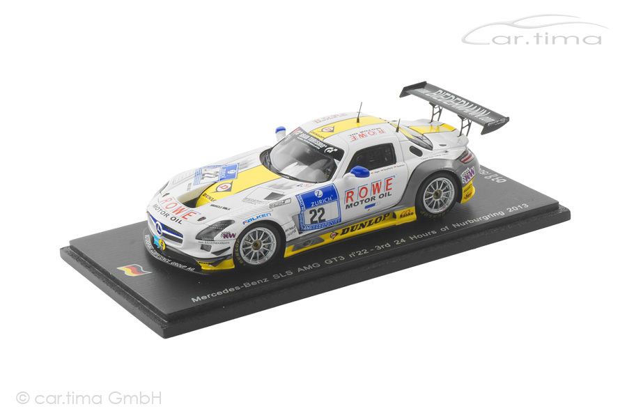 Mercedes-Benz SLS AMG GT3 24h Nürburgring 2013 Graf/Jäger Spark 1:43 SG079
