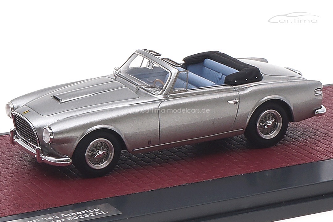 Ferrari 342 America Vignale Roadster silber Matrix 1:43 MX50604-162 Ferrari 342 America Vignale Roadster silber Matrix 1:43 MX50604-162
