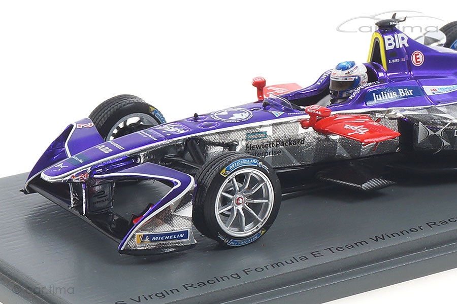 DS Virgin Racing Winner Race 1 Hong Kong ePrix Season 4 2017-2018 Sam Bird Spark 1:43 S5936 DS Virgin Racing Winner Race 1 Hong Kong ePrix Season 4 2017-2018 Sam Bird Spark 1:43 S5936