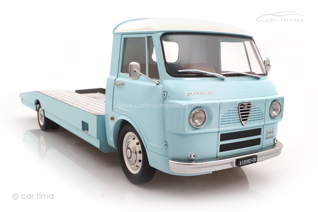 Alfa Romeo A12 (F12) Abschleppwagen blau Mitica 1:18 200082-D