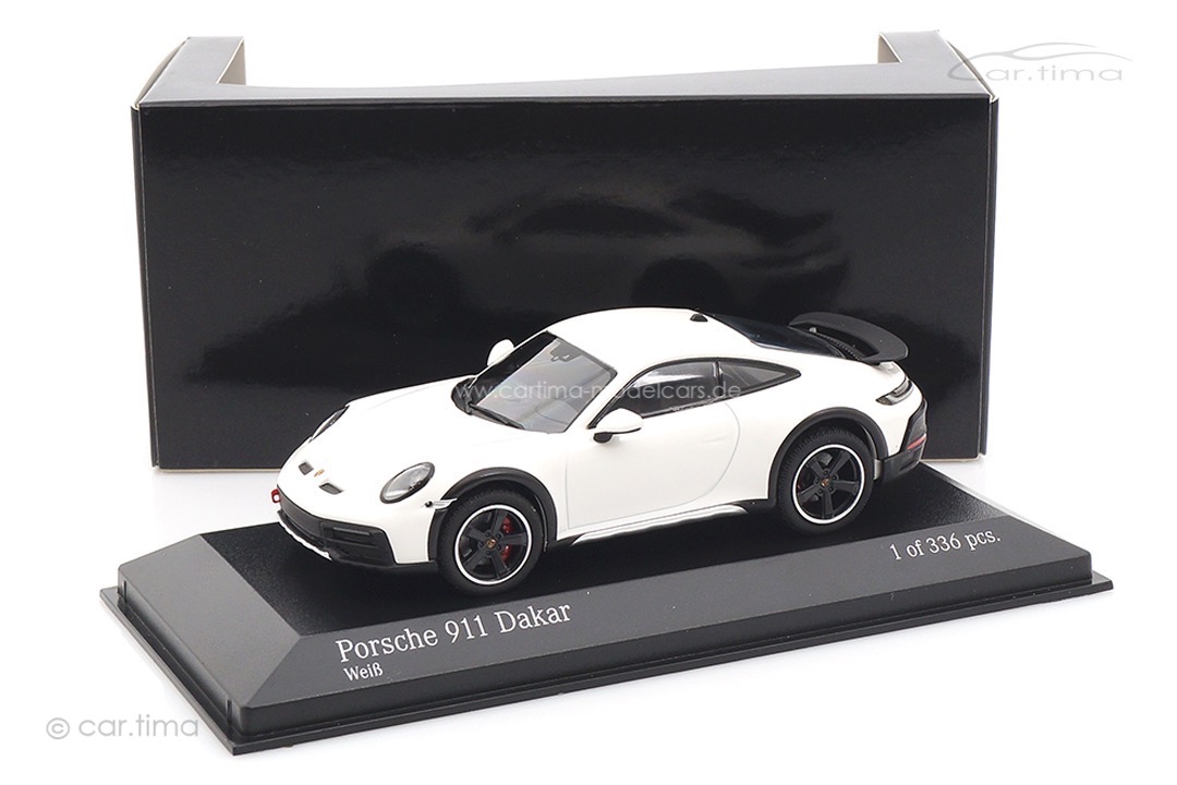 Porsche 911 (992) Dakar Weiß Minichamps 1:43 410062070