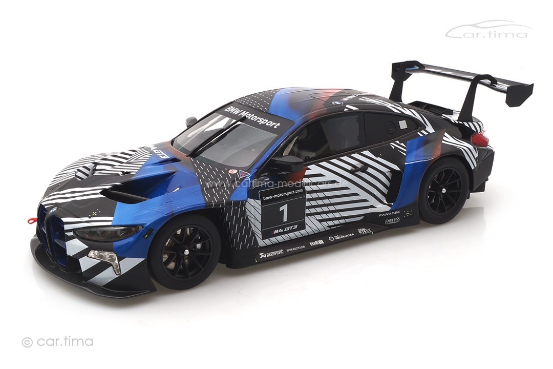 BMW M4 GT3 Test Car Design 2021 TopSpeed 1:18 TS0370 BMW M4 GT3 Test Car Design 2021 TopSpeed 1:18 TS0370