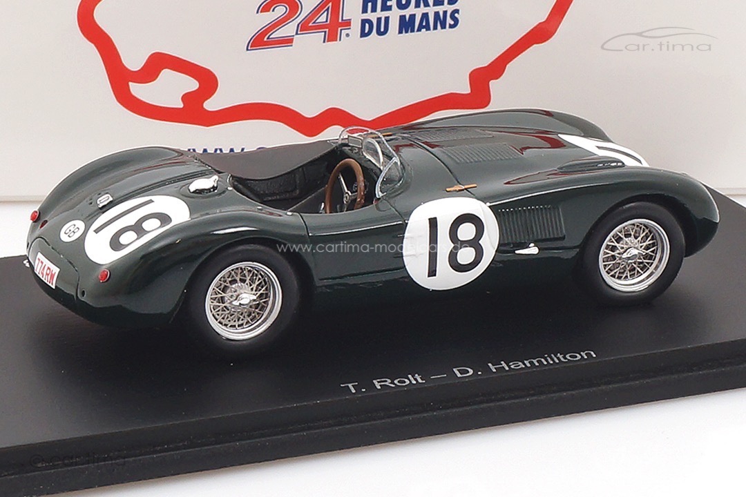 Jaguar XK 120 C Winner 24h Le Mans 1953 Hamilton/Rolt Spark 1:43 43LM1953