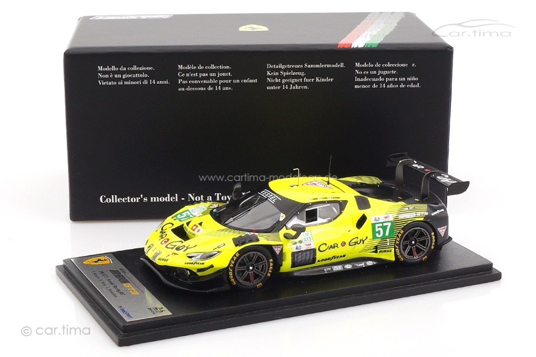 Ferrari 296 GT3 24h Le Mans 2025 Kimura/Serra/Stevenson1:43 LSLM195