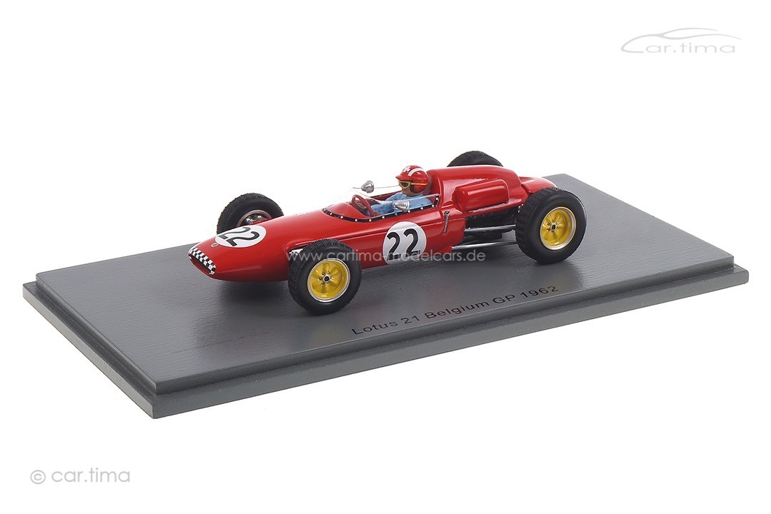 Lotus 21 GP Belgien 1962 Jo Siffert Spark 1:43 S7117