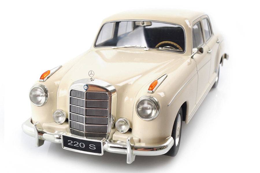 Mercedes-Benz 220 S Limousine 1954 creme KK Scale 1:18 KKDC180324 Mercedes-Benz 220 S Limousine 1954 creme KK Scale 1:18 KKDC180324