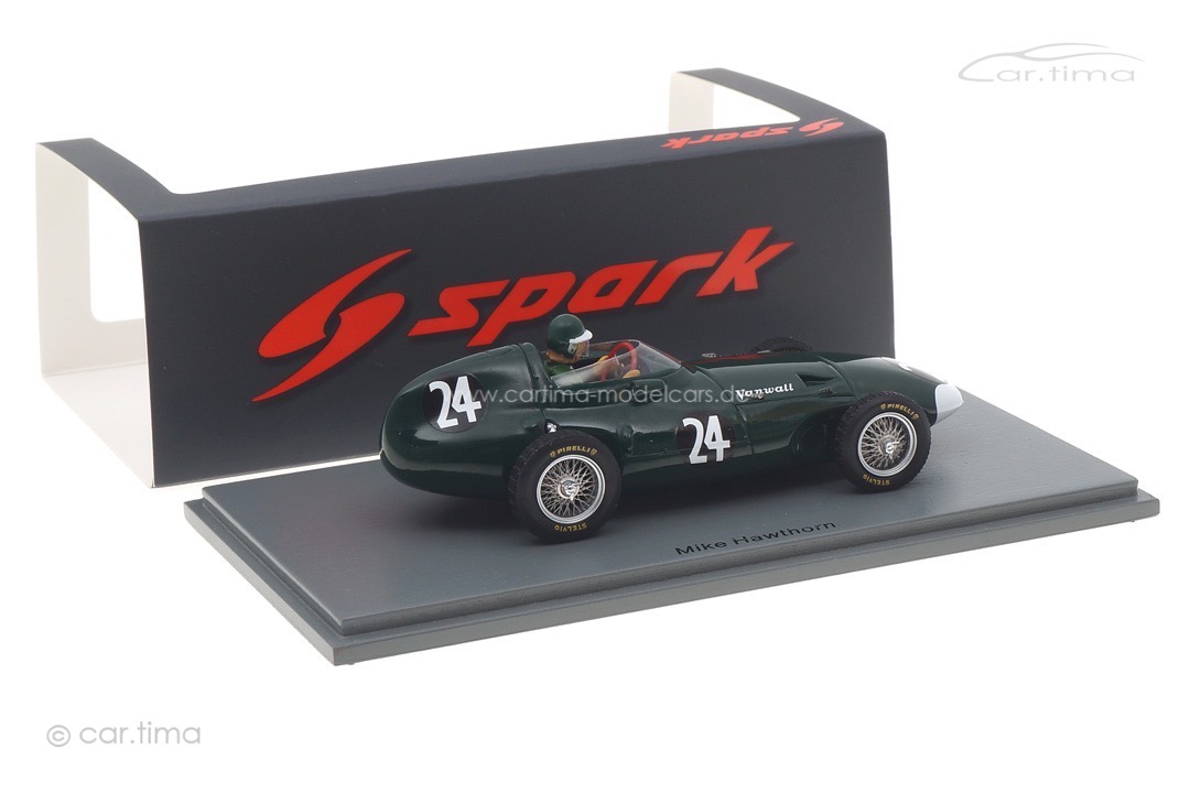 Vanwall VW2 GP Frankreich 1956 Mike Hawthorn Spark 1:43 S7204