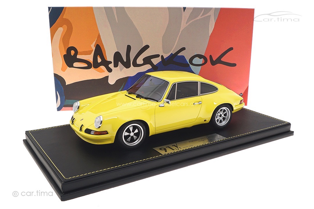 Porsche 911 ST Hellgelb Curvistan Bangkok car.tima 1:18 CAR01825012