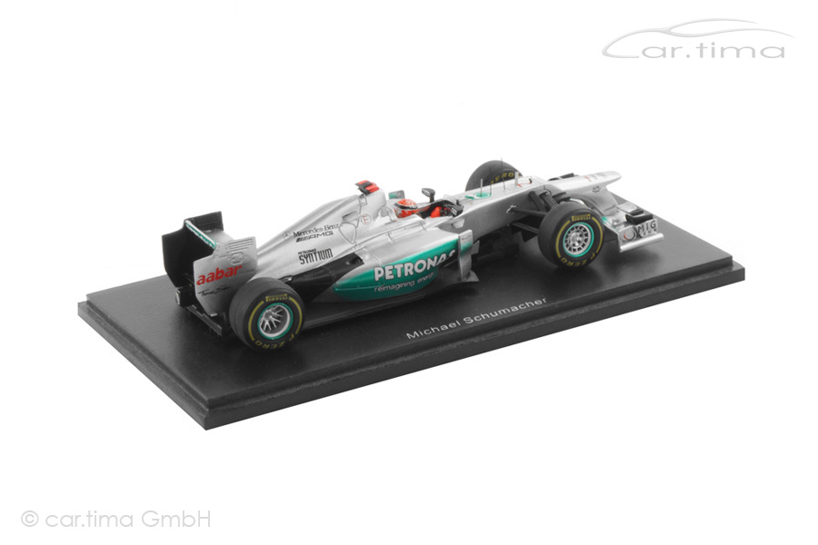 Mercedes-AMG W03 GP Monaco 2012 Michael Schumacher Spark 1:43 S3042