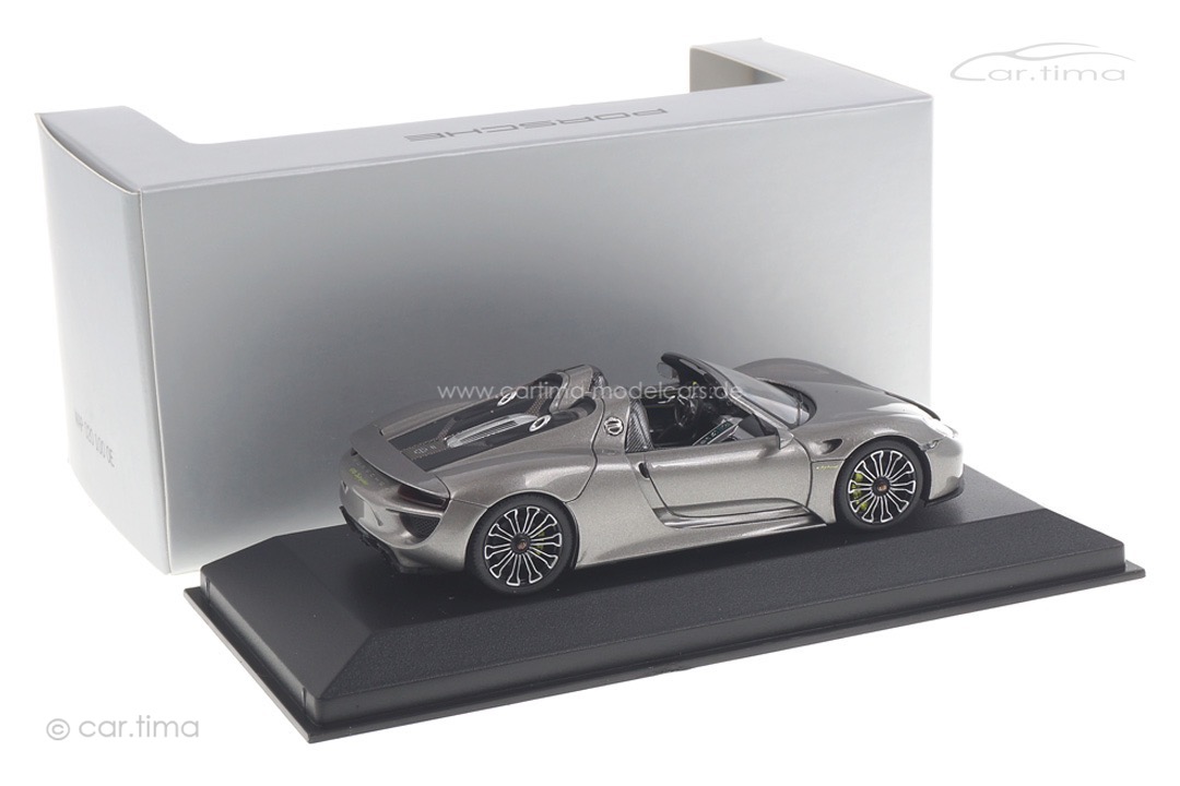 Porsche 918 Spyder Liquid metal silber Minichamps 1:43 WAP0201000E Porsche 918 Spyder Liquid metal silber Minichamps 1:43 WAP0201000E