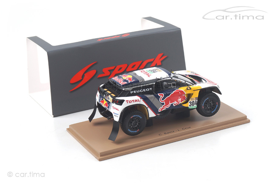 Peugeot 3008 DKR Dakar Rally 2017 Sainz/Cruz Spark 1:43 S5613