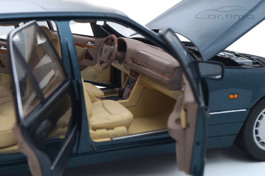 Mercedes-Benz S600 1997 grün met. Norev 1:18 183593 Mercedes-Benz S600 1997 grün met. Norev 1:18 183593