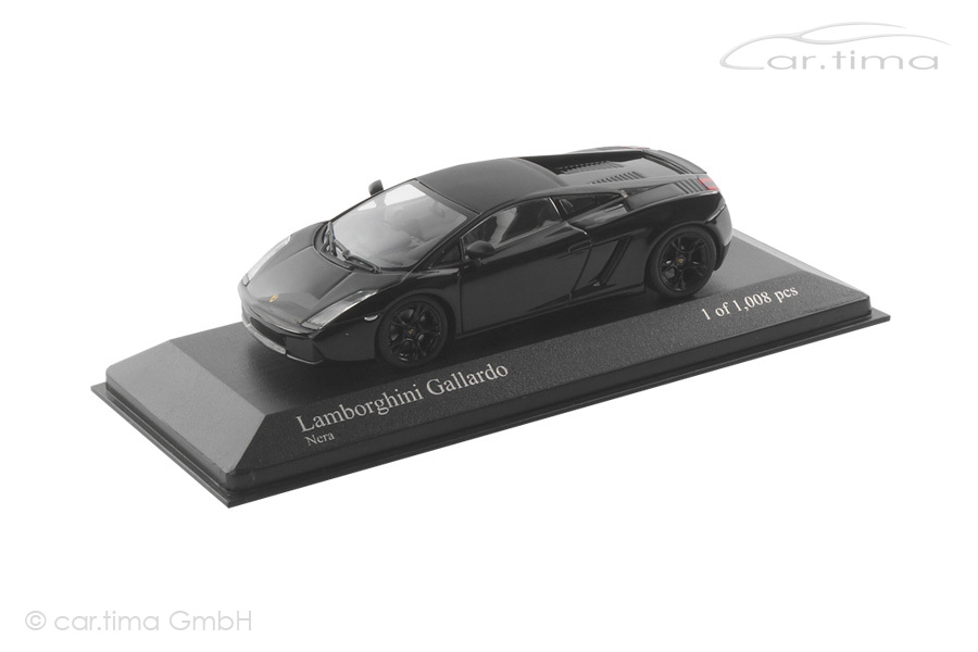 Lamborghini Gallardo schwarz Minichamps 1:43 400103504