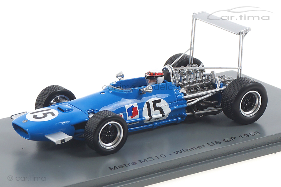 Matra MS10 Winner GP USA 1968 Jackie Stewart Spark 1:43 S7182 Matra MS10 Winner GP USA 1968 Jackie Stewart Spark 1:43 S7182
