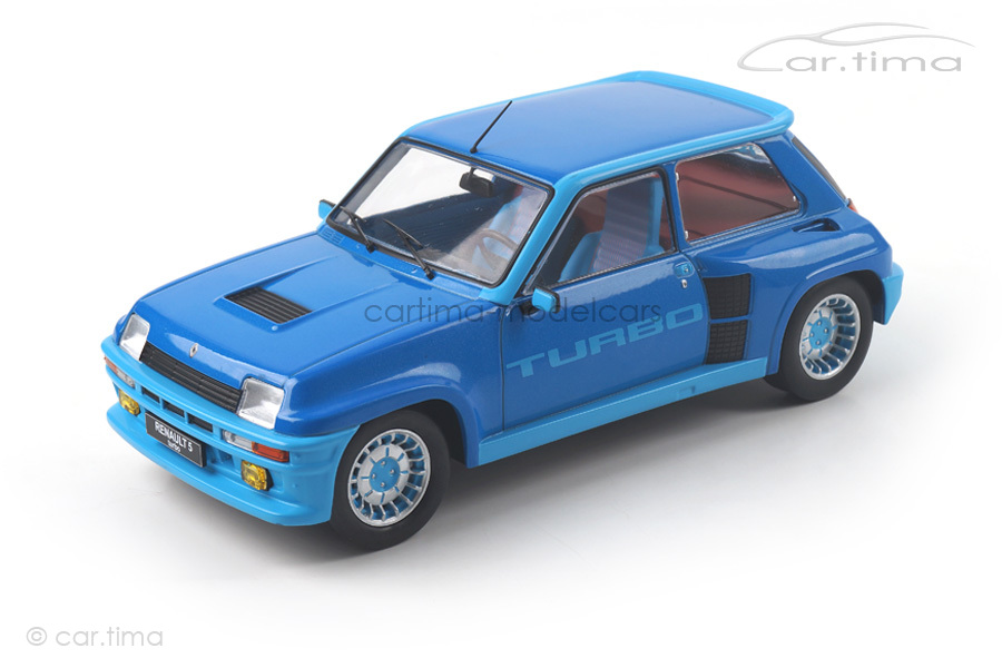 Renault 5 Turbo 1 1981 blau met. IXO Models 1:18 18CMC005 Renault 5 Turbo 1 1981 blau met. IXO Models 1:18 18CMC005