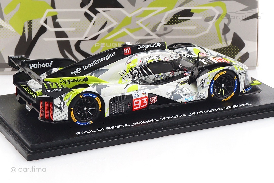 Peugeot 9X8 24h Le Mans 2025 Di Resta/Jensen/Vergne Spark 1:43 S9267