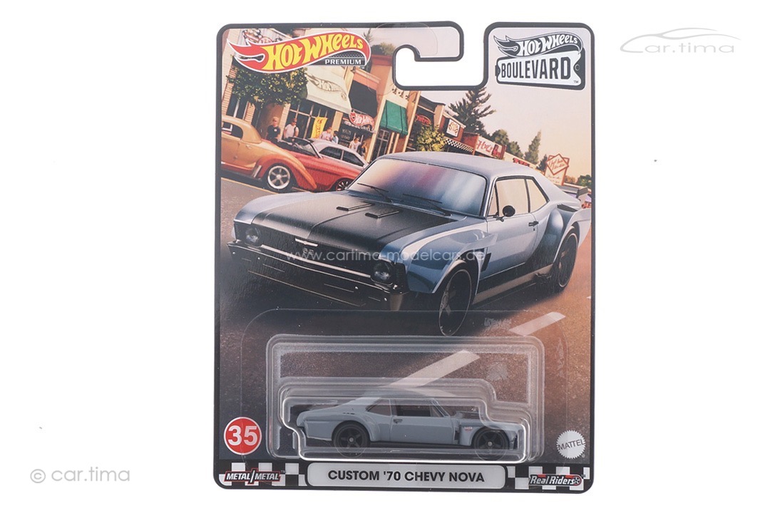 Boulevard Series Set 2021 Premium 5 Car-Set Real Riders Hot Wheels 1:64 GJT68-979G