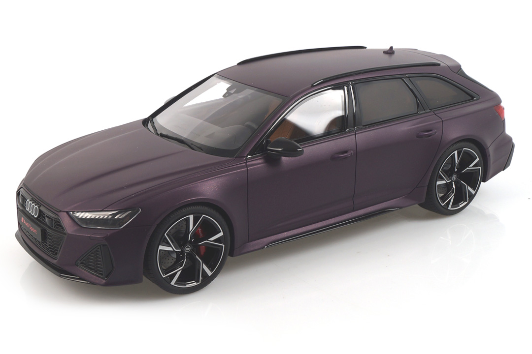 Audi RS6 Avant Merlin purple matt GT Spirit 1:18 GT825 Audi RS6 Avant Merlin purple matt GT Spirit 1:18 GT825