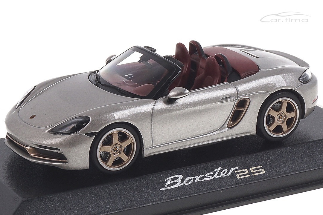 Porsche Boxster GT-silbermet. 25 Jahre Boxster Minichamps 1:43 WAP0202020MM7Z Porsche Boxster GT-silbermet. 25 Jahre Boxster Minichamps 1:43 WAP0202020MM7Z