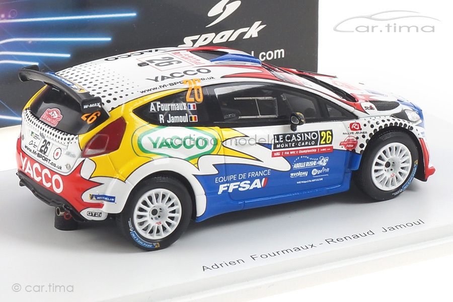 Ford Fiesta R5 Rallye Monte Carlo 2019 Fourmaux/Jamoul Spark 1:43 S5985 Ford Fiesta R5 Rallye Monte Carlo 2019 Fourmaux/Jamoul Spark 1:43 S5985